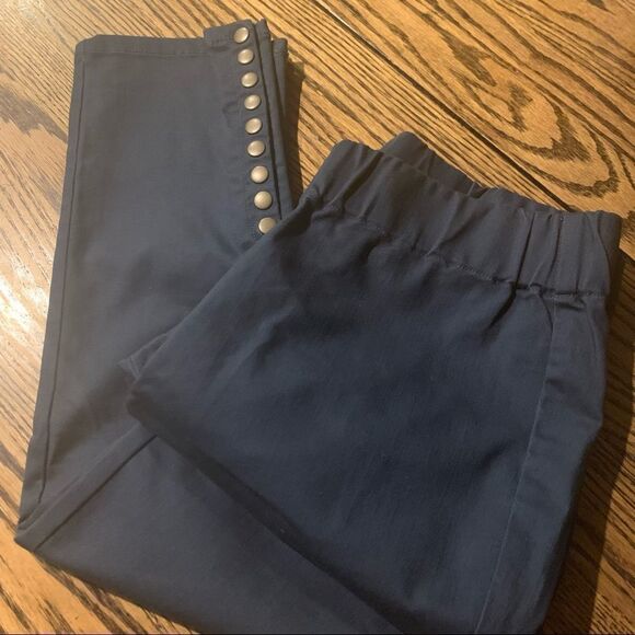 Soft Surroundings Leggings Pull on Metro Indigo size SP - Picture 1 of 8